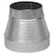 Imperial Mfg Imperial 4 in. D X 3 in. D Galvanized Steel Furnace Pipe Reducer GV0808-A - alternate 1